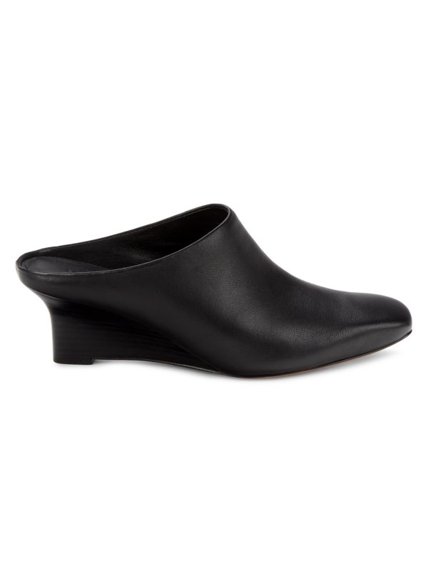Vince Benita Wedge Leather Mules